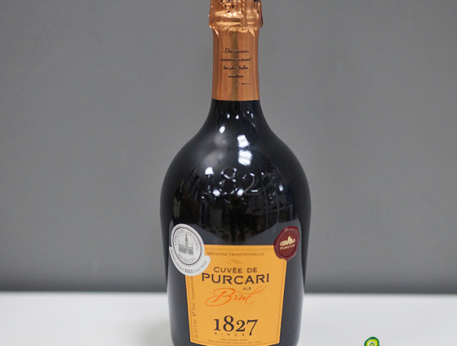 Vin Spumant Cuvee de Purcari brut alb 0,75 l foto